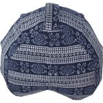 Crescent cushion block print