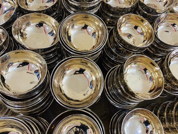SHINNING POLISH SINGING BOWL