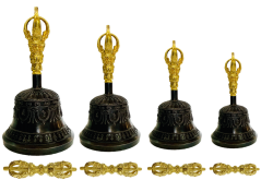 Singing Bell Black Colour