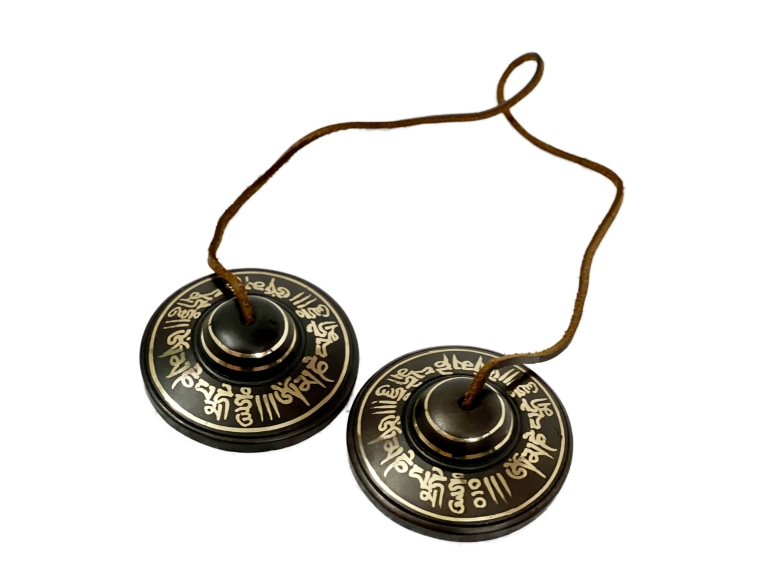 Engraving Mantra Tingsha