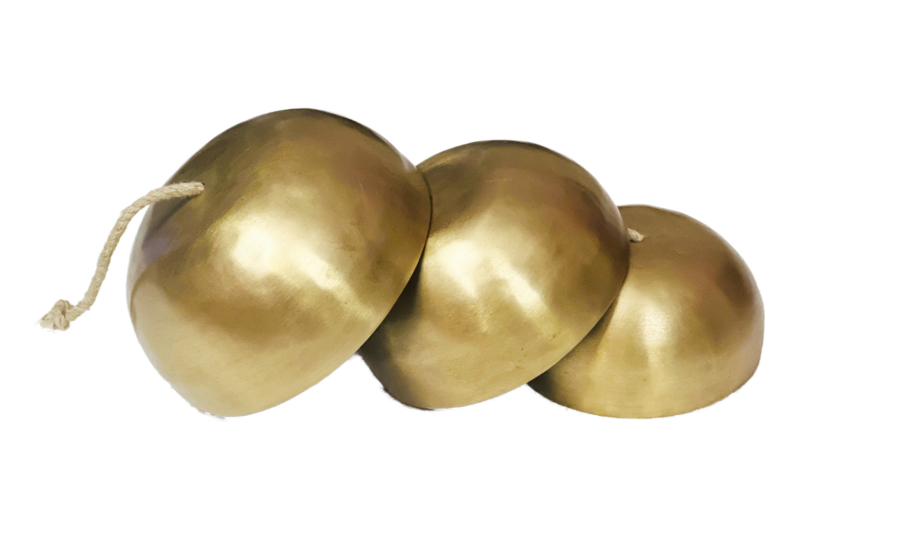 TRIPLE HANGING HARMONY SINGING BOWL