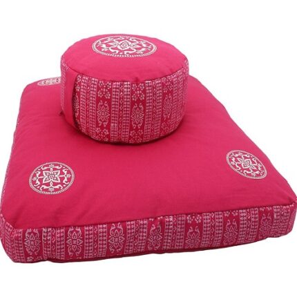 Embroidery Design Meditation Cushion Set
