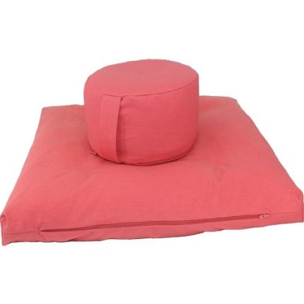 Meditation Cushion Set- Pink