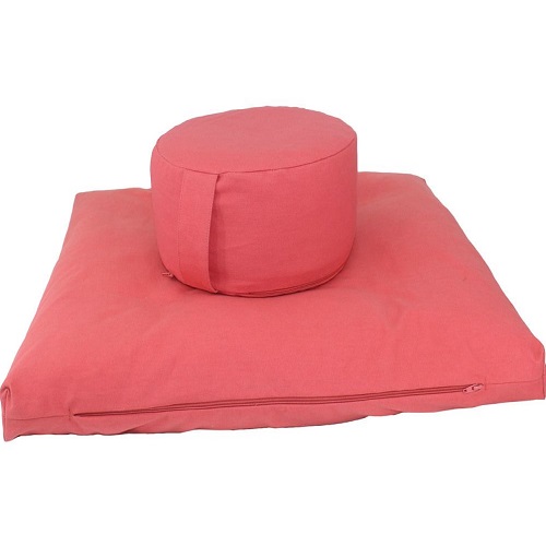 Meditation Cushion Set- Pink
