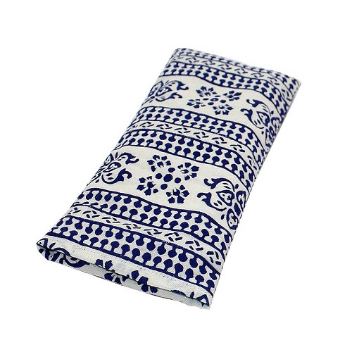 Block Printed Eye Pillow