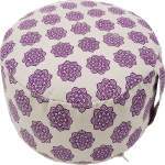 Top embroidery zafu cushion