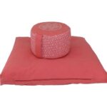 Meditation Cushion Set- Shell Pink