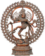 Dancing God Nataraja With OM