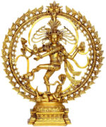 Dancing God Nataraja With OM